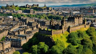 Edinburgh Sehenswürdigkeiten Karte: Entdecken Sie die Highlights der Stadt