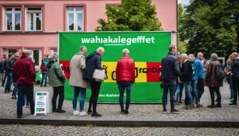 Hohe Wahlbeteiligung in Brandenburg erwartet: Wahllokale geöffnet